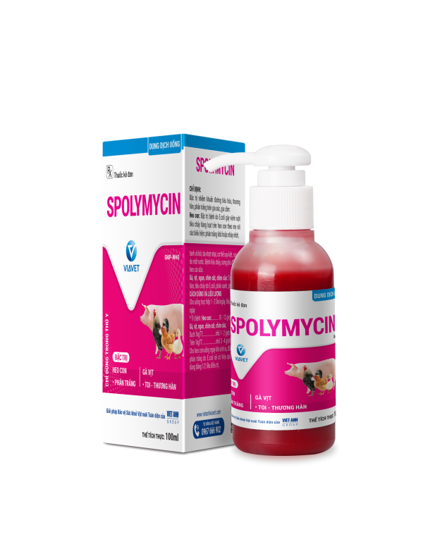 Chai SPOLYMYCIN100ml